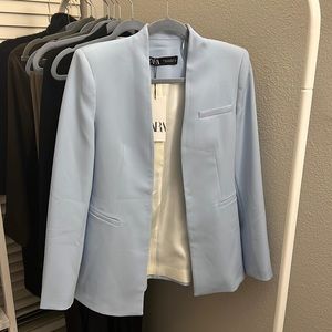 Zara Lapelless Blazer | XS | NWT 💘